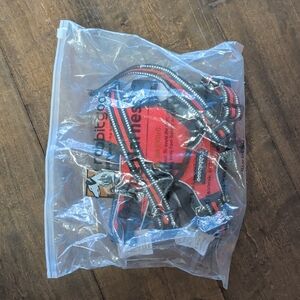 Red and Black Dog Harness by Doodlebone